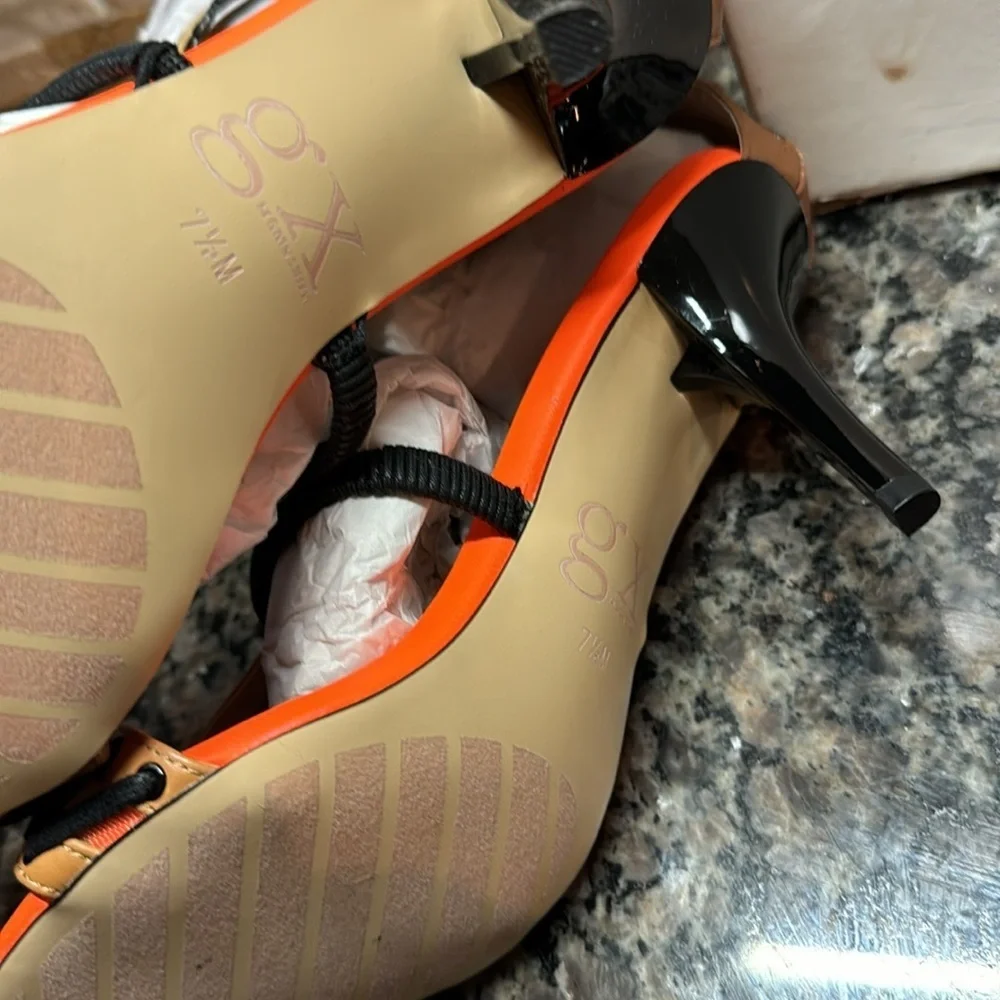 GX Gwen Stefani heeled boho inspired sandal NIB 7.5